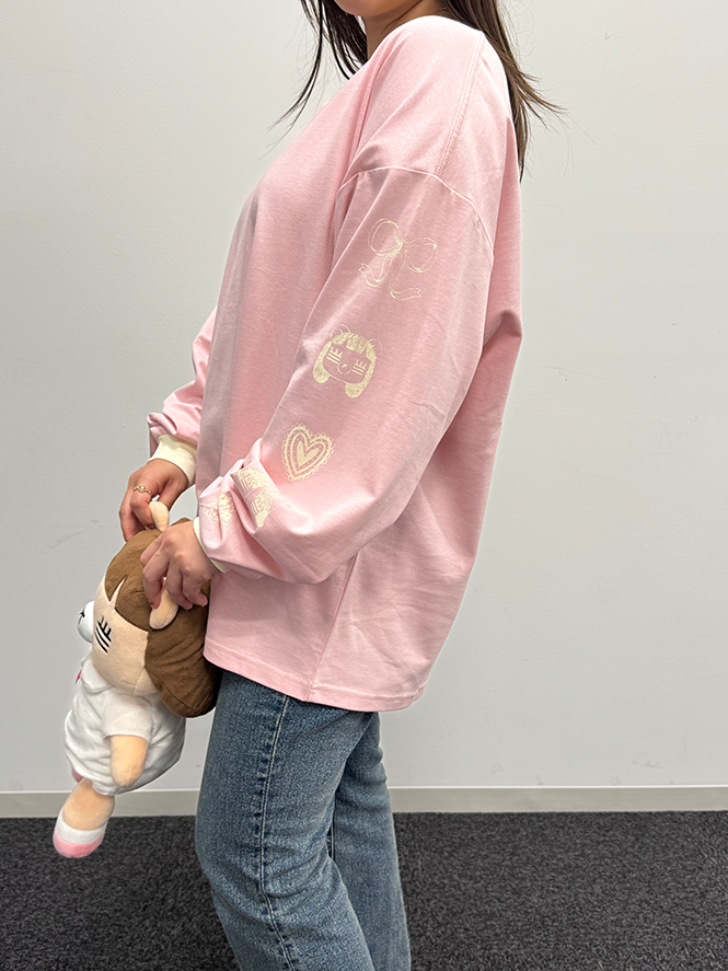 れ子ちゃんのかわいいロンT(オーバーサイズ)