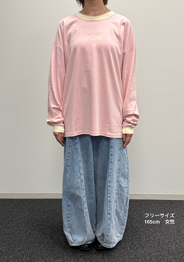 れ子ちゃんのかわいいロンT(オーバーサイズ)
