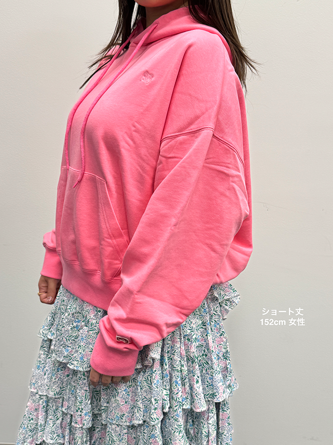 THE PINKなフーディ(ショート丈)