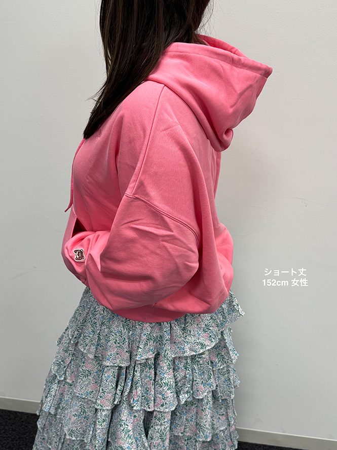 THE PINKなフーディ(ショート丈)