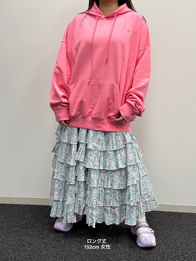 THE PINKなフーディ(ロング丈)