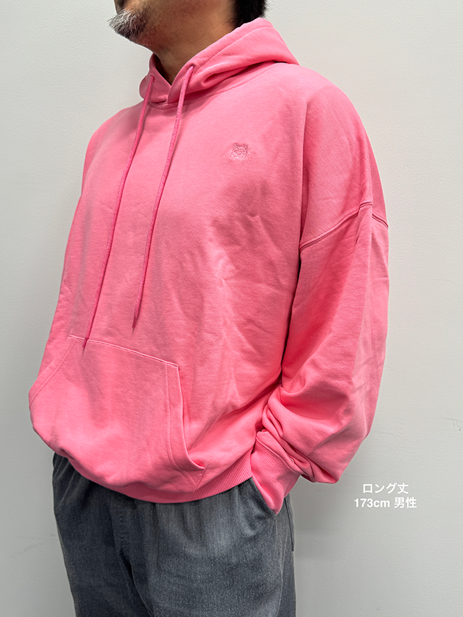 THE PINKなフーディ(ロング丈)