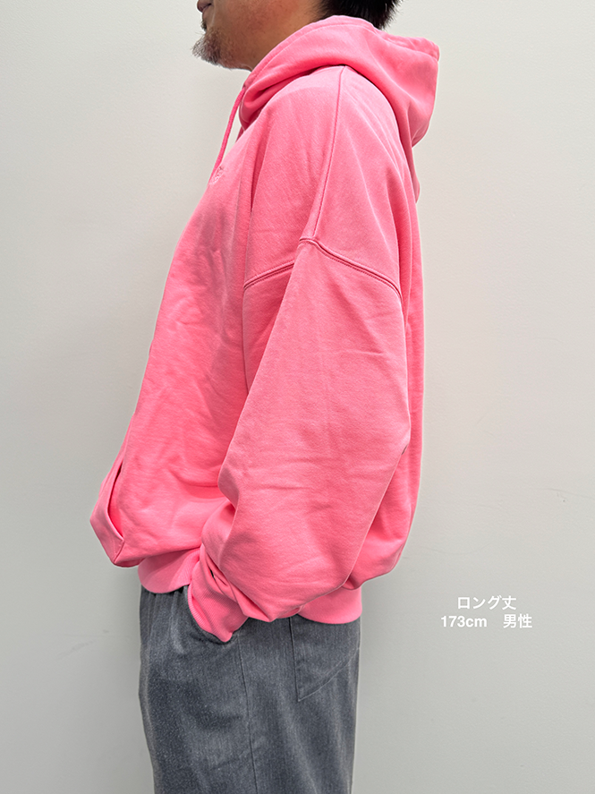 THE PINKなフーディ(ロング丈)