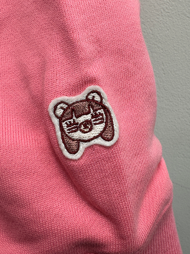 THE PINKなフーディ(ロング丈)