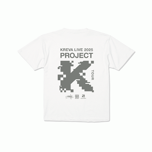 Project K ロゴTシャツ(ホワイト)