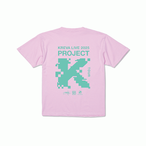 Project K ロゴTシャツ(ピンク)
