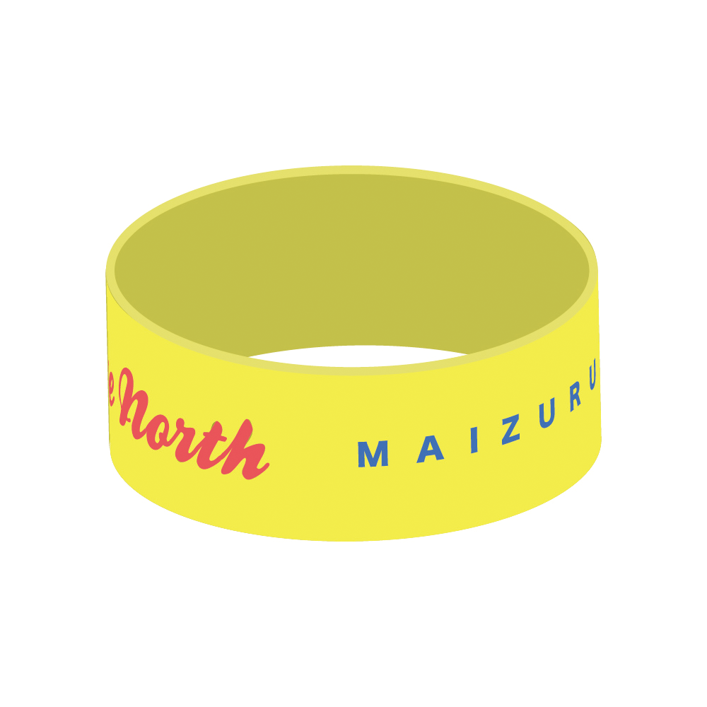TRUE NORTH　RUBBER BRACEL