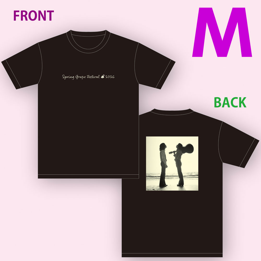 グレープフォトTシャツM